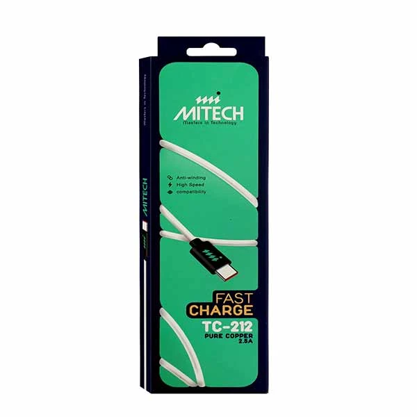 کابل USB به Type-C برند Mitech مدل TC-212