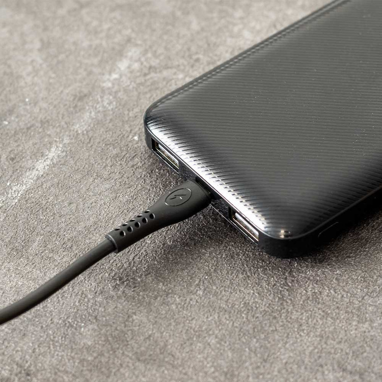 کابل کوتاه micro-USB لونارک مدل مخصوص پاوربانک گارانتی متین LPC11A