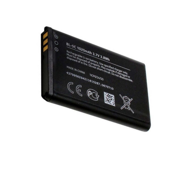 باتری نوکیا مدل BL-5C ظرفیت ۱۰۲۰ میلی آمپر اصلی